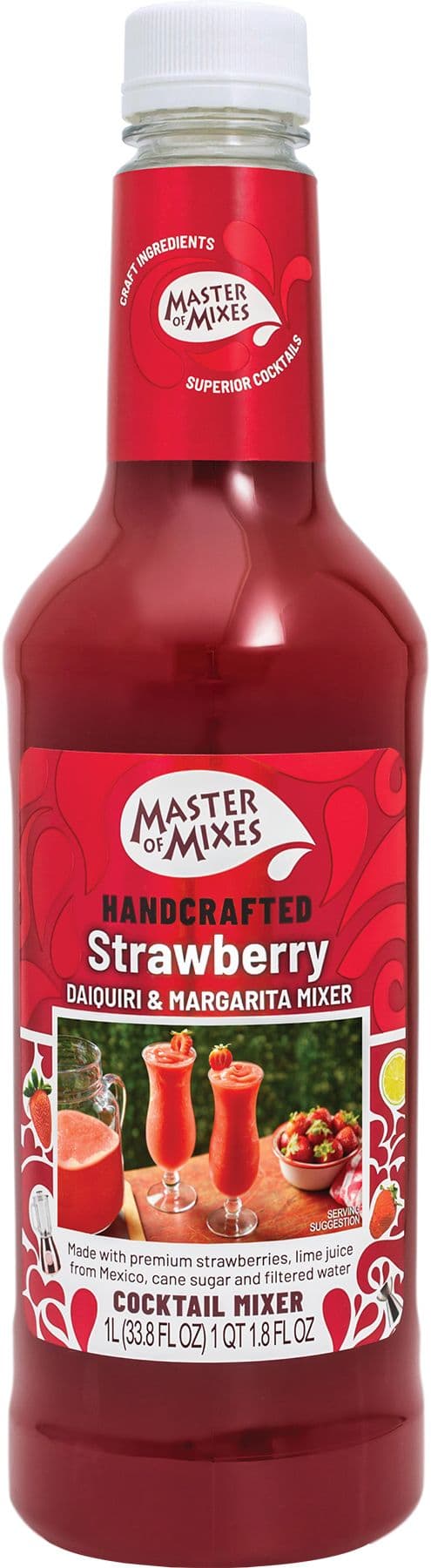 Master of Mixes Strawberry Daiquiri & Margarita 1 L