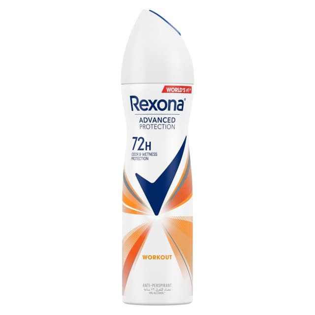 Rexona Workout Spray Deodorant for Women, 150ml