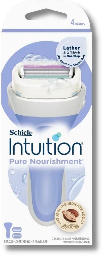 Schick Intuition Pure Nourishing Women Skin Razor Refill