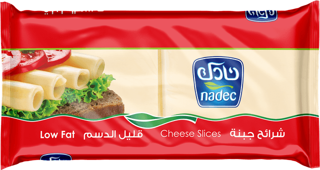 Nadec Slice Cheese Low Fat 400 G