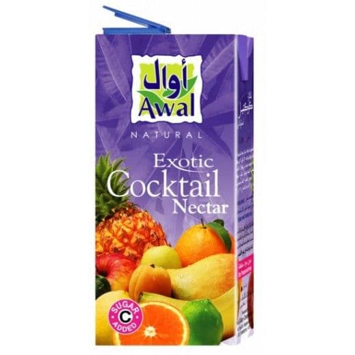 Awal Natural Exotic Cocktail Nectar Juice, 1L