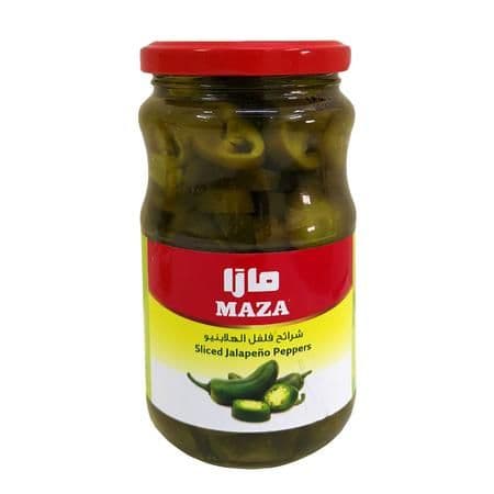 Maza Sliced Jalapenos Jar 190 G