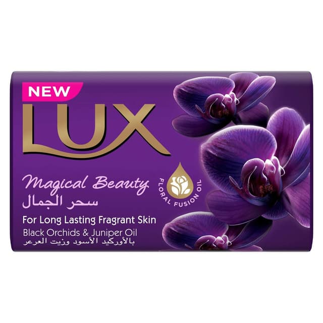 Lux Magical Beauty Black Orchids & Fragrant Skin Soap Bar, 170g