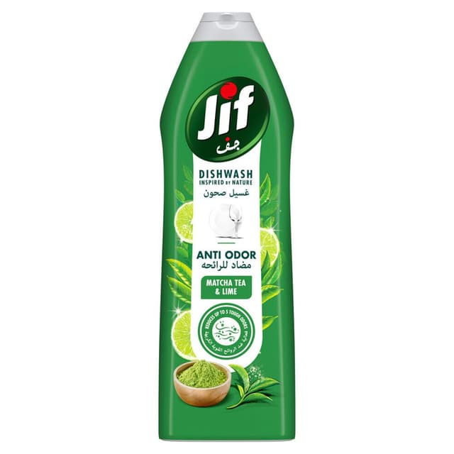 Jif Anti Odor Hand Dishwash With Lime & Matcha Tea