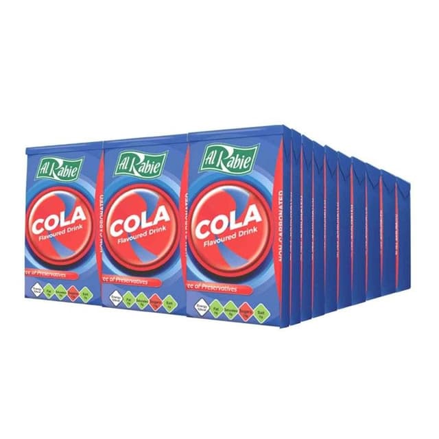 Al Rabie Cola Flavoured Drink, 27x200ml