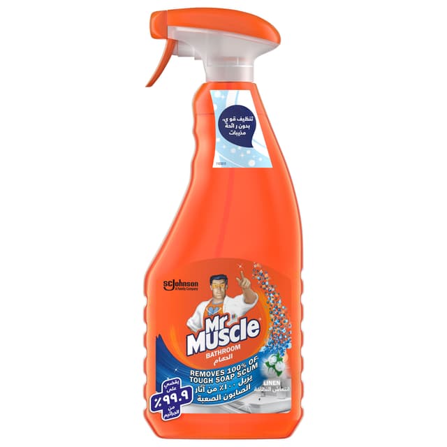 Mr. Muscle Bathroom Cleaner Spray, 500ml