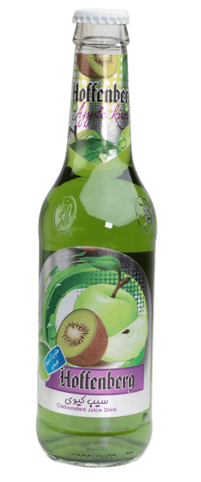 Hoffenberg Apple-Kiwi Carbonated Soft Drink 330 Ml