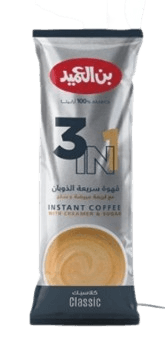 Al Ameed 3-in-1 Coffee Sachet, 20g