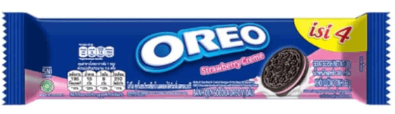Oreo Biscuit with Strawberry Cream, 36.8g