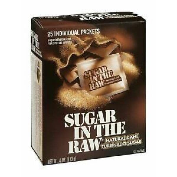 Sugar In The Raw Natural Cane Sugar 113g 25 Sachets