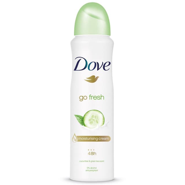 Dove Woman Antiperspirant Deodorant -  Cucumber & Green Tea 150 ml