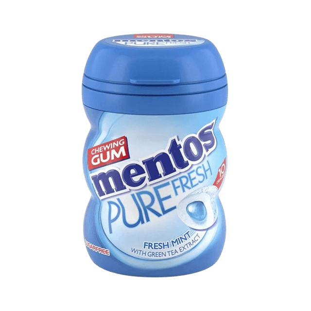 Mentos Pure Fresh Nano Bottle Fresh Mint Chewing Gum