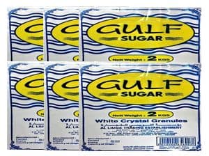 Gulf Sugar 2 kg x 6