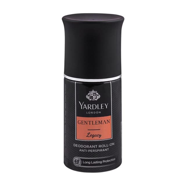 Yardley Gentleman Legacy Roll On Deodorant, 50ml