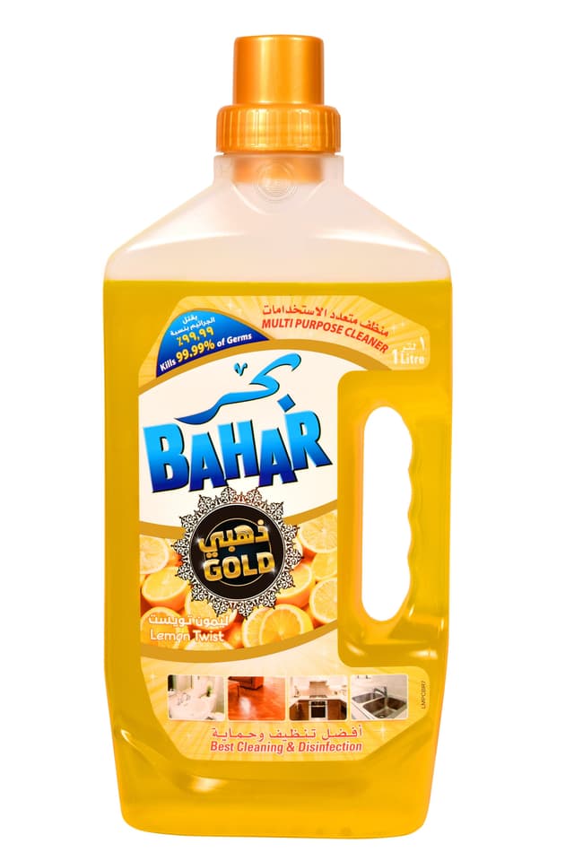Bahar Gold All Purpose Cleaner Lemon 1 Ltr