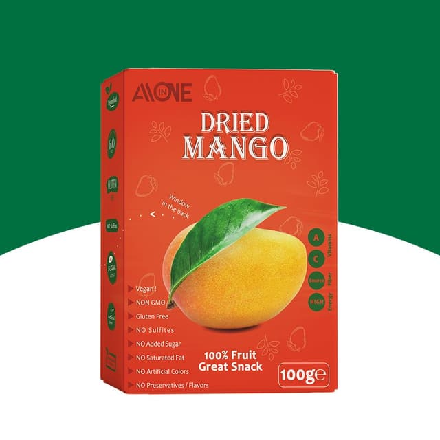 All in One Dried Mango, 100g