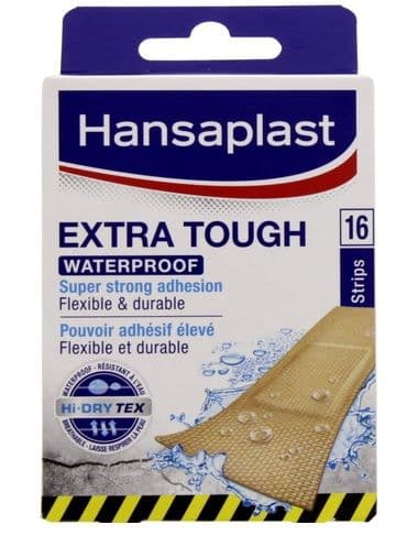 Hansaplast First Aid Tough Strips 16 pcs