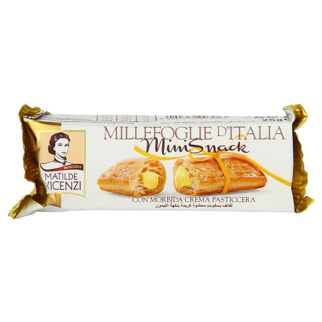 Matilde Vicenzi Mini Snack Crema Pasticcera, 25g