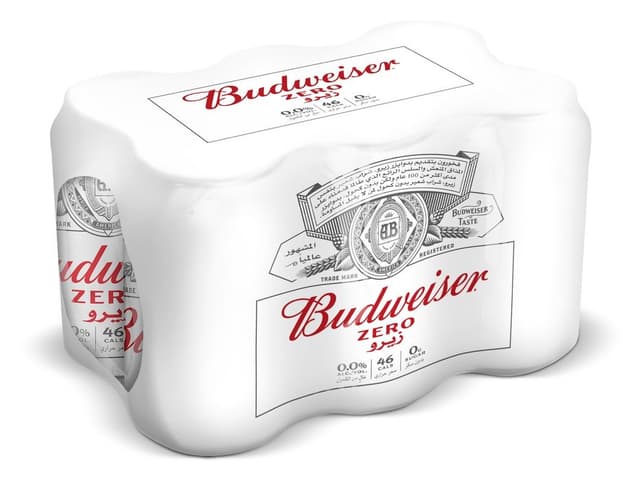 Budweiser Zero Class 330Mlx6