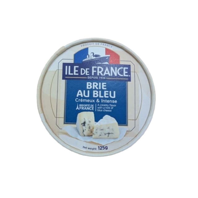 Ile De France Brie Au Bleu Cheese, 125g