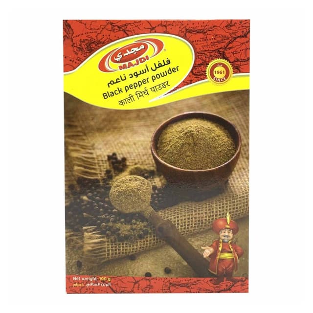 مجدي بودرة فلفل أسود علبة, 100g