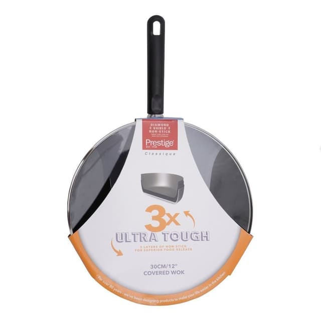 Prestige Classique Covered Wok, 12 inch, 30cm