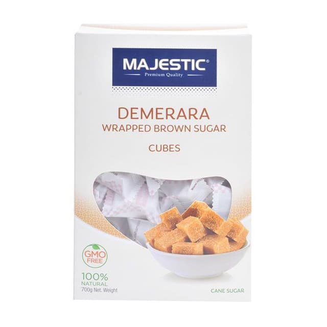 Majestic Wrapped Brown Sugar Cube 700 Gm