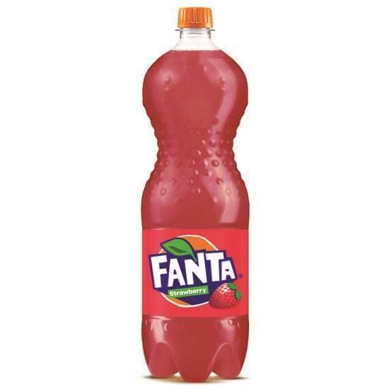 Fanta Strawberry Soft Drink, 1.25L