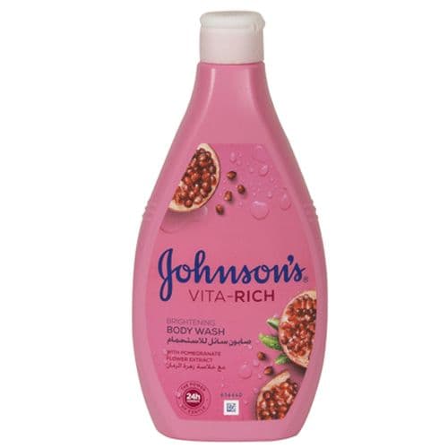 Johnson's Vita-Rich Brightening Body Wash with Pomegranate Flower Extract