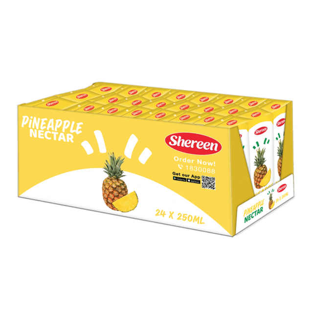 Shereen Pineapple Nectar Juice Drink 24 pcs x 250 ml