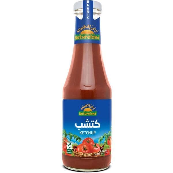 كاتشب أرض الطبيعة 500 مل