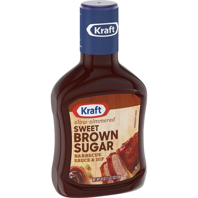 Kraft Sweet Brown Sugar Barbeque Sauce, 510g
