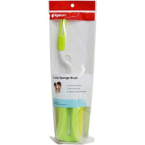Pigeon 2 Way Sponge Bottle Brush, 1 Piece