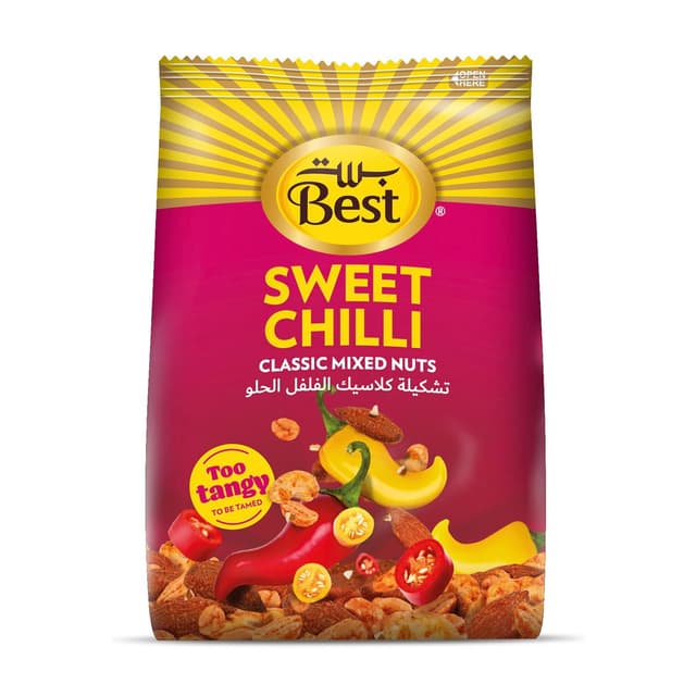 Best Sweet Chilli Classic Mixed Nuts Bag, 150g