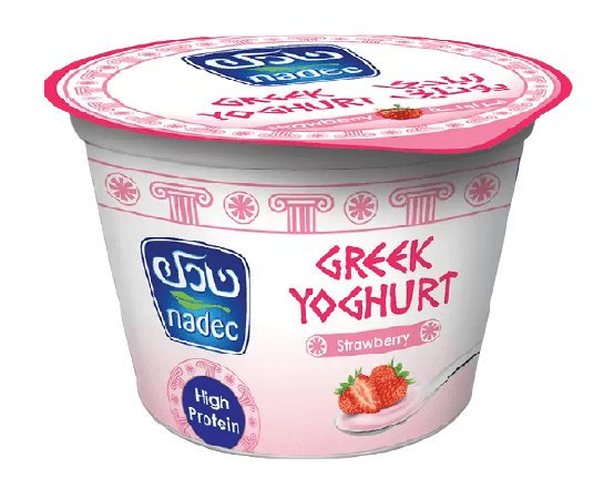 Nadec Greek Yoghurt Strawberry 160 g