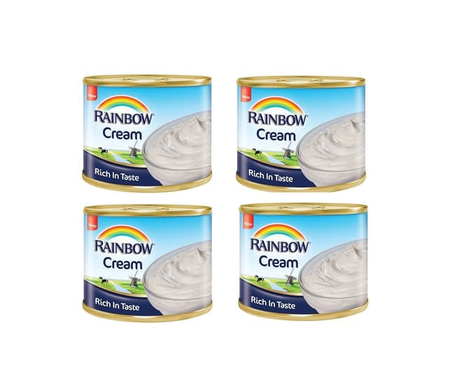 Rainbow Cream Tin 170 gm 4 Pcs Special price