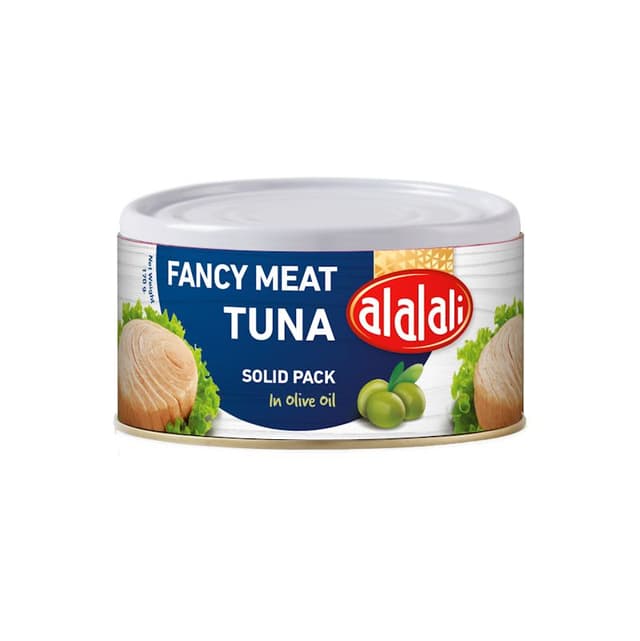 العلالي تونة لحم فاخر في زيت الزيتون, 170g