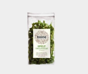 Biona Spelter Spinach Tagliatelle Organic 250G