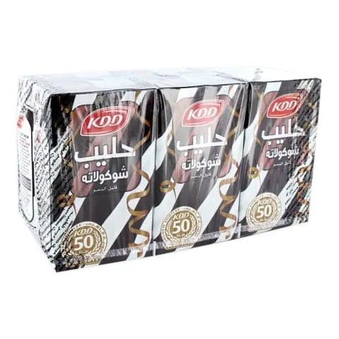 KDD UHT Chocolate Flavoured Milk, 6x250ml