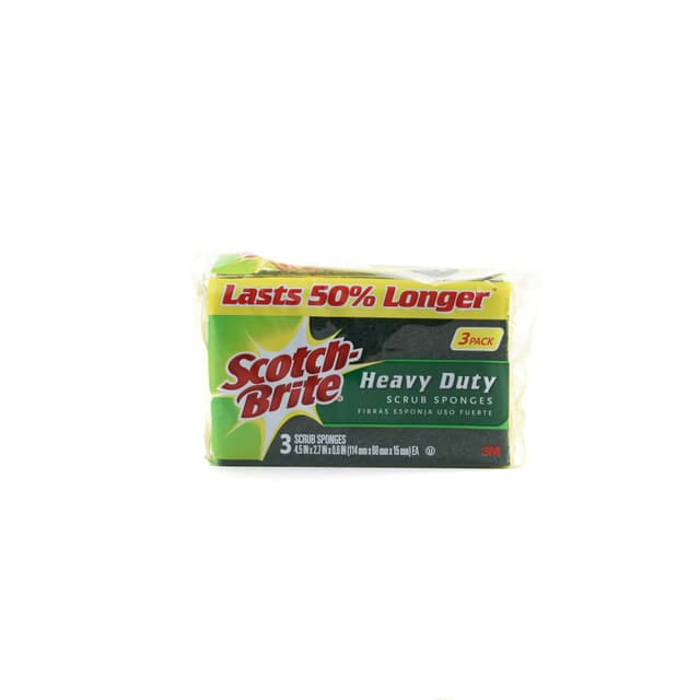 Scotch-Brite Heavy Duty Scrub Sponge Hd-3