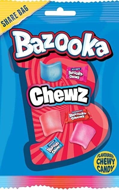 Bazooka Chews Share Bags 120 g
