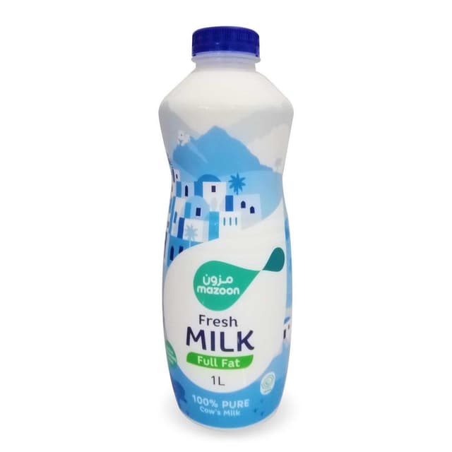 Mazoon Fresh Milk Full Fat 1 Litre