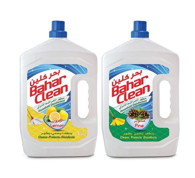 Bahar Clean Household Disinfectant Assorted 2 x 3 Liter