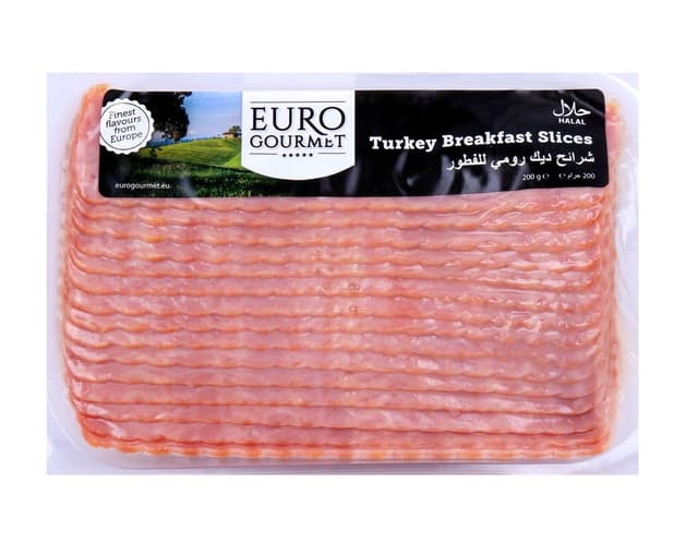 Euro Gourmet Turkey Breakfast Slices, 130g