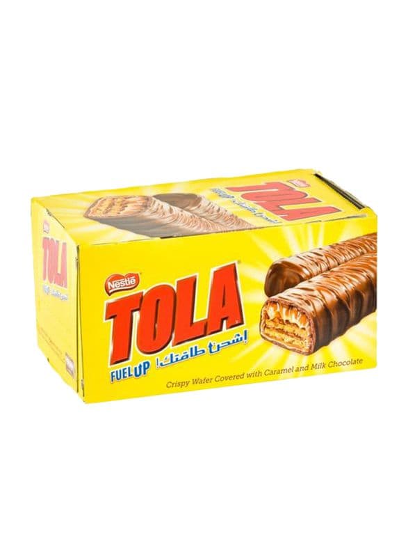 Nestle Tola Crispy Wafer Caramel and Milk Chocolate, 24x31g