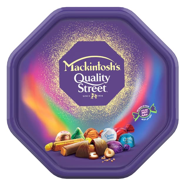 Mackintosh's Quality Street Glow Assorted Chocolate Tin, 500g