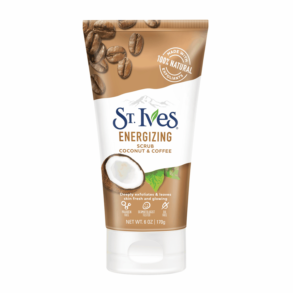 St. Ives Coconut & Coffee Energising Face Scrub 170 g