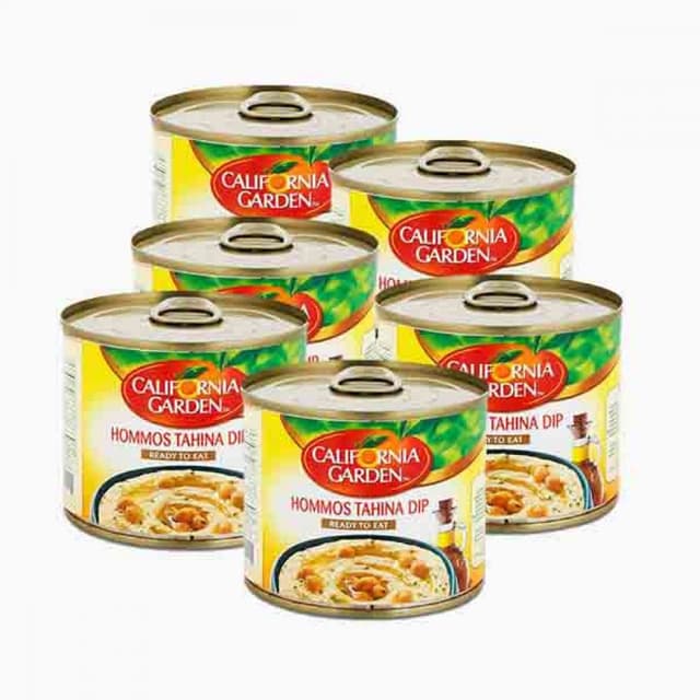 California Garden Hommos Tahina Dip 6X220Gm