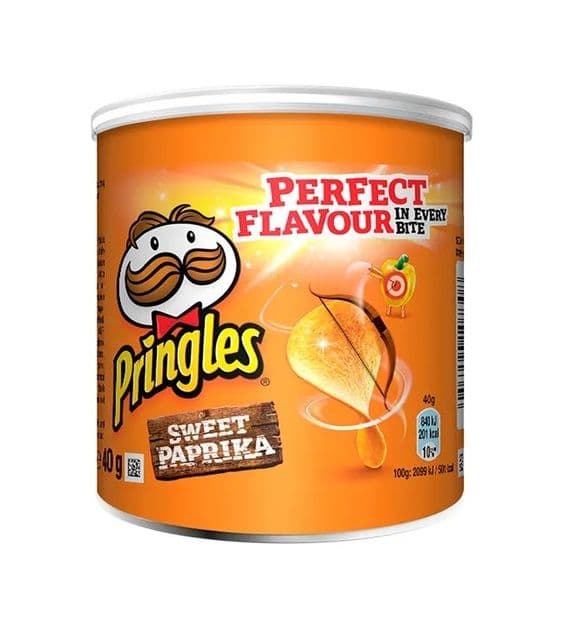 Pringles Sweet Paprika Chips, 40g