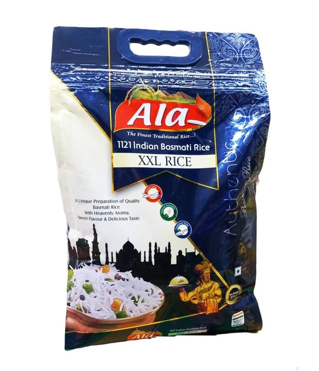 Ala XXL Indian Basmati Rice, 5 Kg